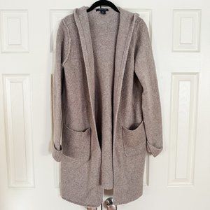 Tahari Women's Cardigan Sweater - Oatmeal L